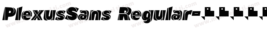 PlexusSans Regular字体转换